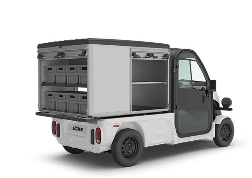 Ligier Pulse 4 - L1 | Châssis long Véhicule électrique utilitaire