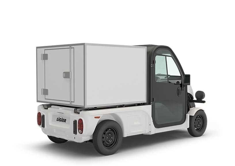 Ligier Pulse 4 - L1 | Châssis long Véhicule électrique utilitaire