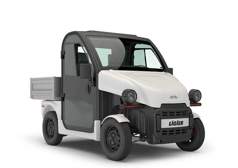 Ligier Pulse 4 - L1 | Châssis court Véhicule électrique utilitaire