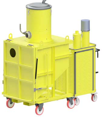 Aspirateur benne - V600 T75 Aspiration