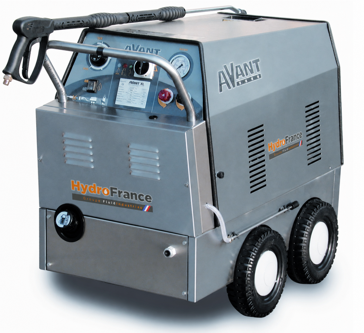AVANT 15/15 | Nettoyeur haute pression mobile eau chaude – 150 bars pour les nettoyages intensifs Haute pression
