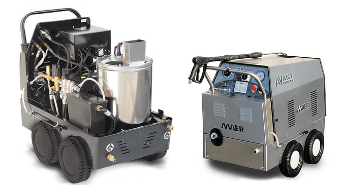 Nettoyeur haute pression eau CHAUDE 150 bar - AVANT 15/15 Haute pression