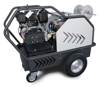 Nettoyeur haute pression AUTONOME eau CHAUDE 180 bar - ZEUS 16/18 Haute pression