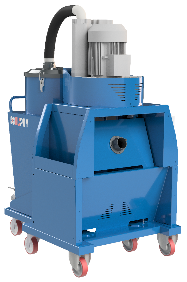 CHIPVAC 400 - Aspirateur industriel haute capacité pour copeaux Aspiration