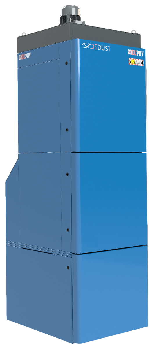 DEDUST 8 - Dépoussiéreur industriel Dépoussiéreur