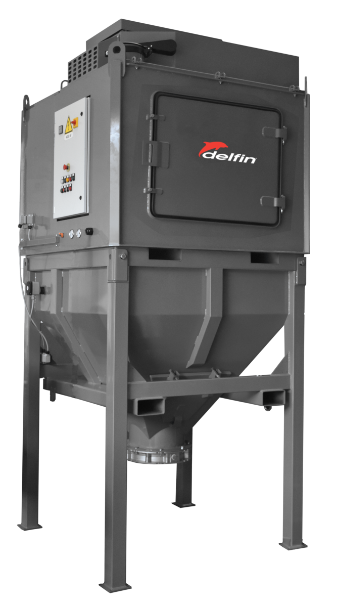 Aspirateur haut vide avec pompe à lobes RDHV HOPPER Aspiration