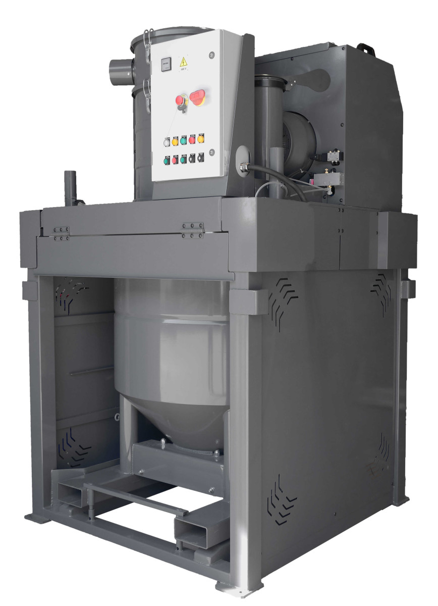 Aspirateur haut vide avec pompe à lobes Aspiration