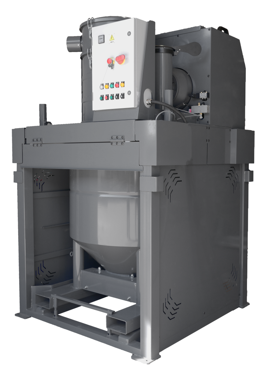 Aspirateur haut vide avec pompe à lobes RDHV22COMPACT Industriel