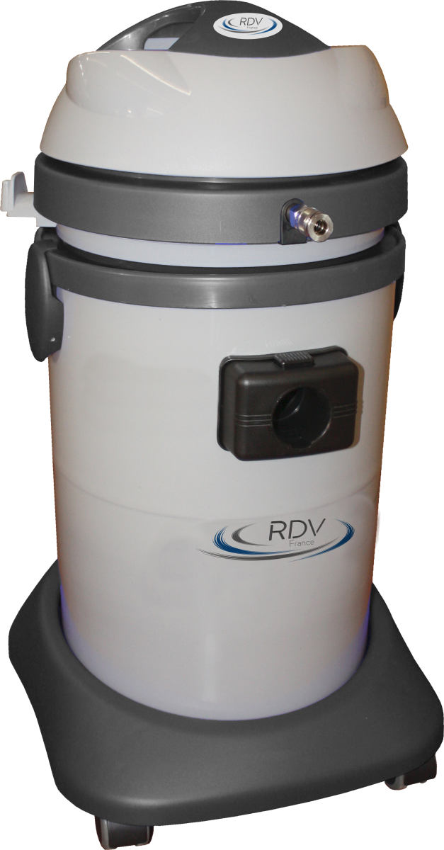 Aspirateur eau & poussières pour gros travaux 1400 watt - 37L - Cuve ABS ou Inox Aspiration