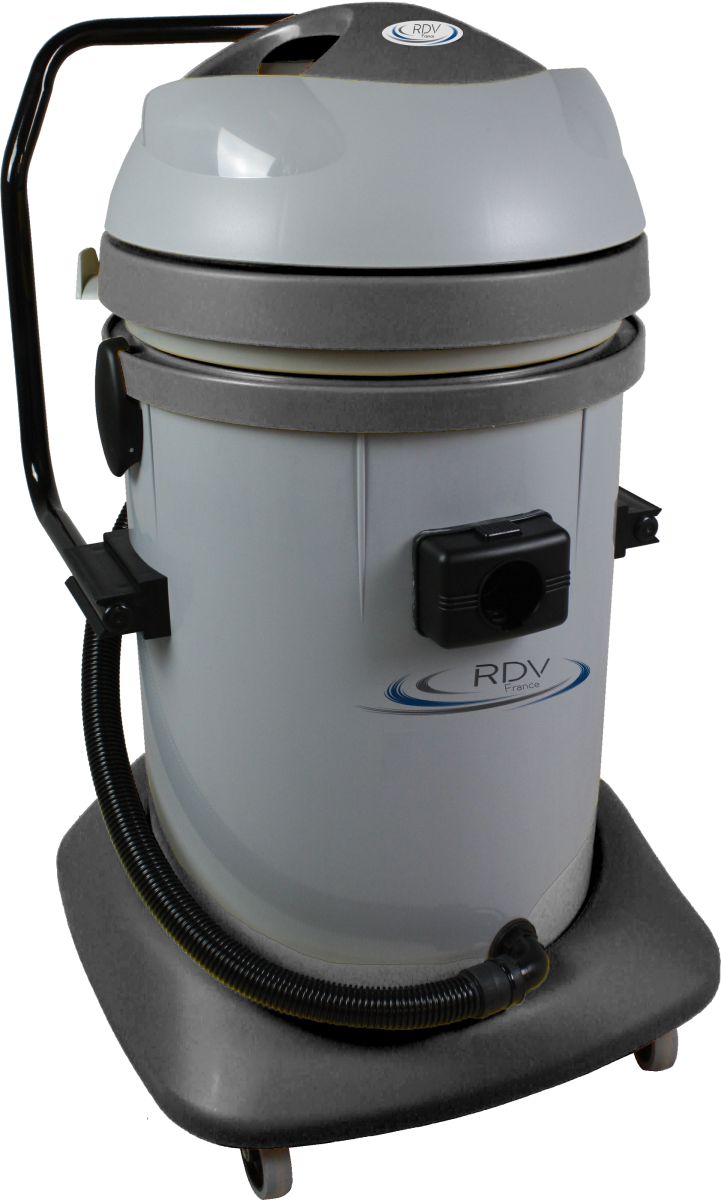 Aspirateur eau & poussières 2300 watts - Cuve Plastique ou inox 77L Aspirateur professionnel