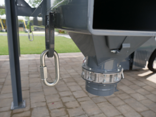 Aspirateur haut vide avec pompe à lobes RDHV HOPPER Aspiration