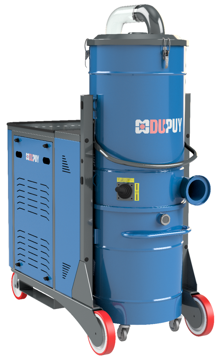 MHD 100 - Aspirateurs industriels triphasés pour l'industrie lourde Aspiration