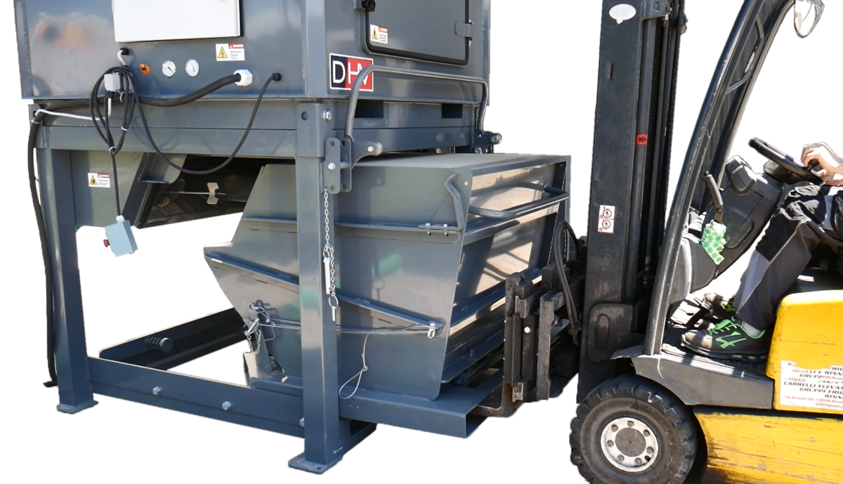 Aspirateur haut vide avec pompe à lobes Aspiration