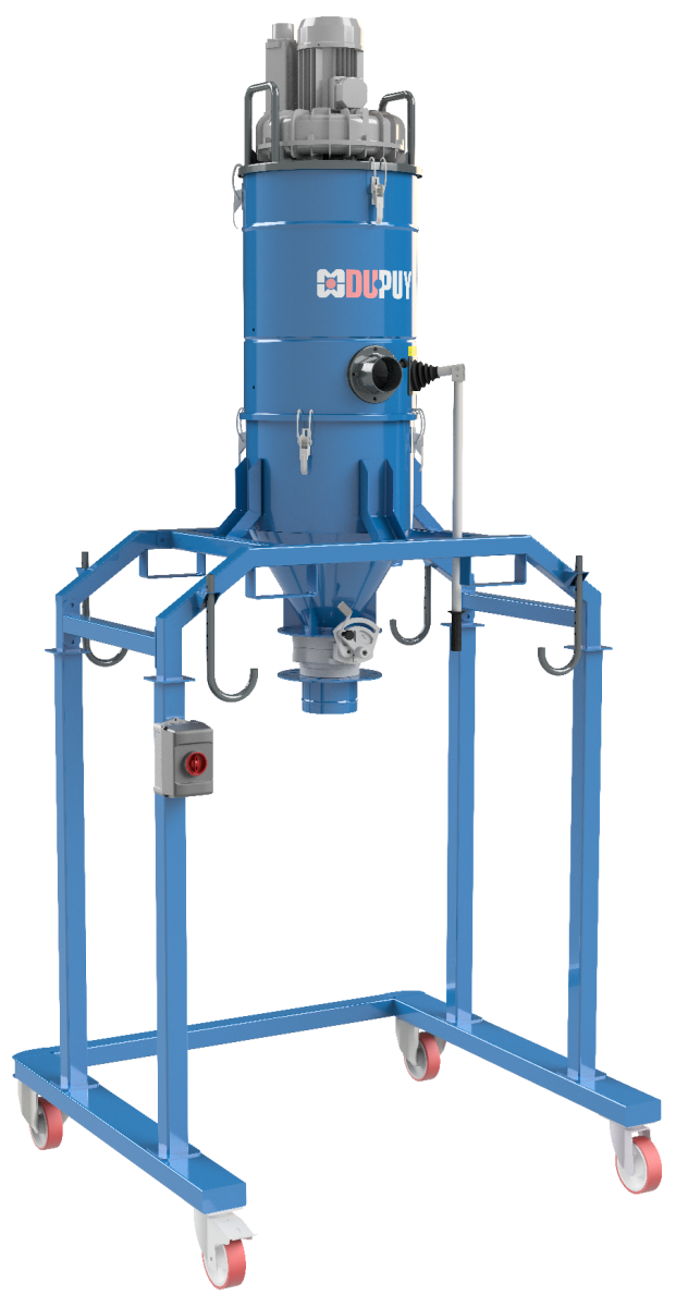 SILOVAC 100 T - Aspirateur industriel à silos triphasés Industriel