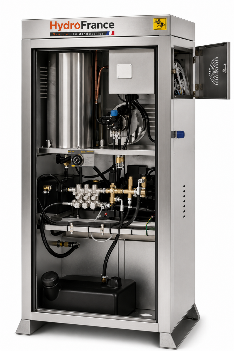 SITEMASTER 20/21 | Nettoyeur haute pression poste fixe eau chaude – 200 bars et haut débit Poste fixe