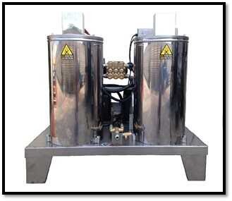 TWIN 180/41 | Nettoyeur haute pression eau chaude industriel – 180 bars et 41 L/min Haute pression