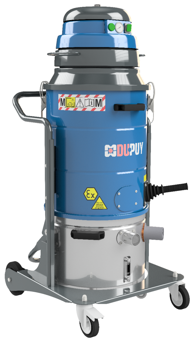 W2 MDI - Aspirateur pour poussières explosives Aspiration