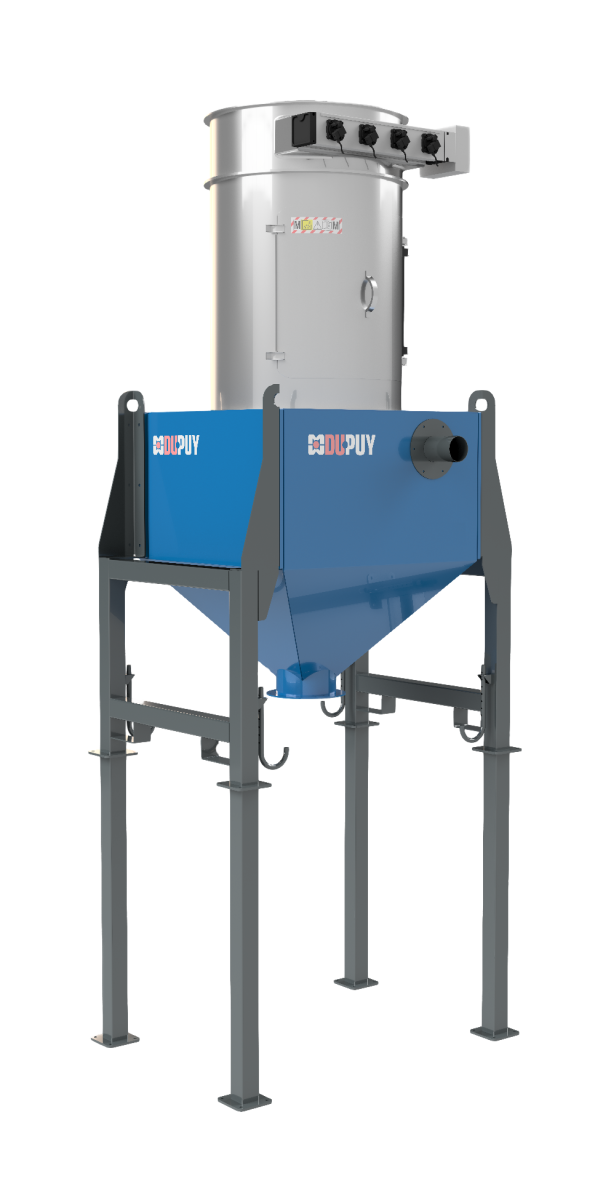 Silobag 600 - Silos filtrants à manches pour poudres fines et volumineuses Industriel